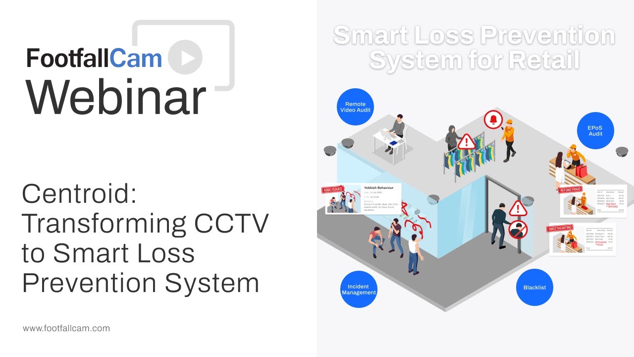 FootfallCam Webinar - Centroid: Transforming CCTV to Smart Loss Prevention System