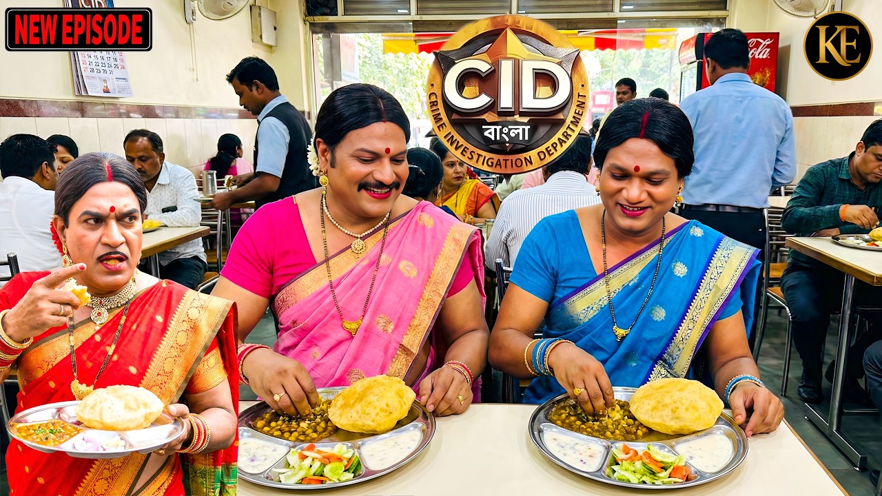 CID টিম ছোলা ভাটুরা খেতে খেতে খুনির উপর নজর রাখছে।  || CID Bangla||নতুন পর্ব ২০২৬