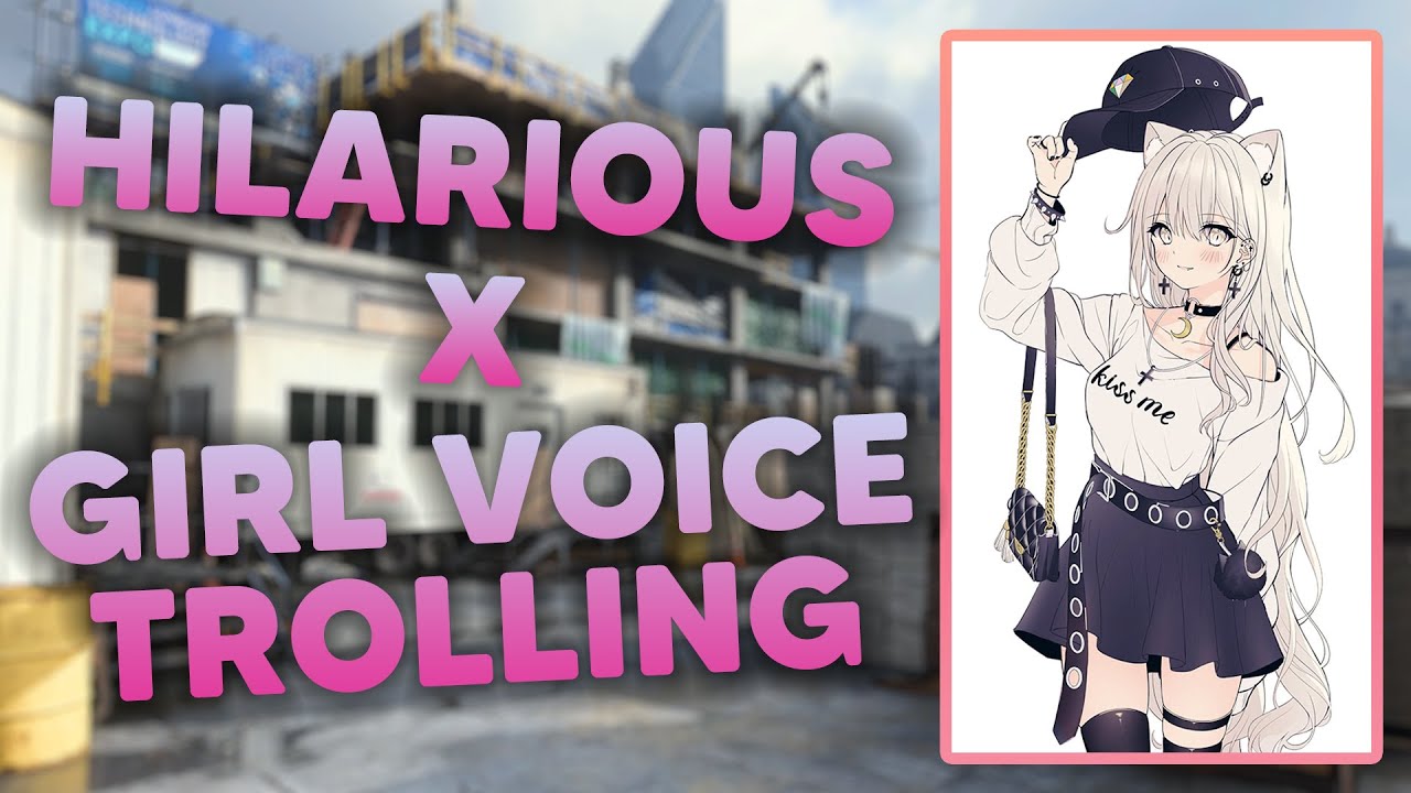 "i love you" 😳 FUNNY GIRL VOICE TROLLING 😂