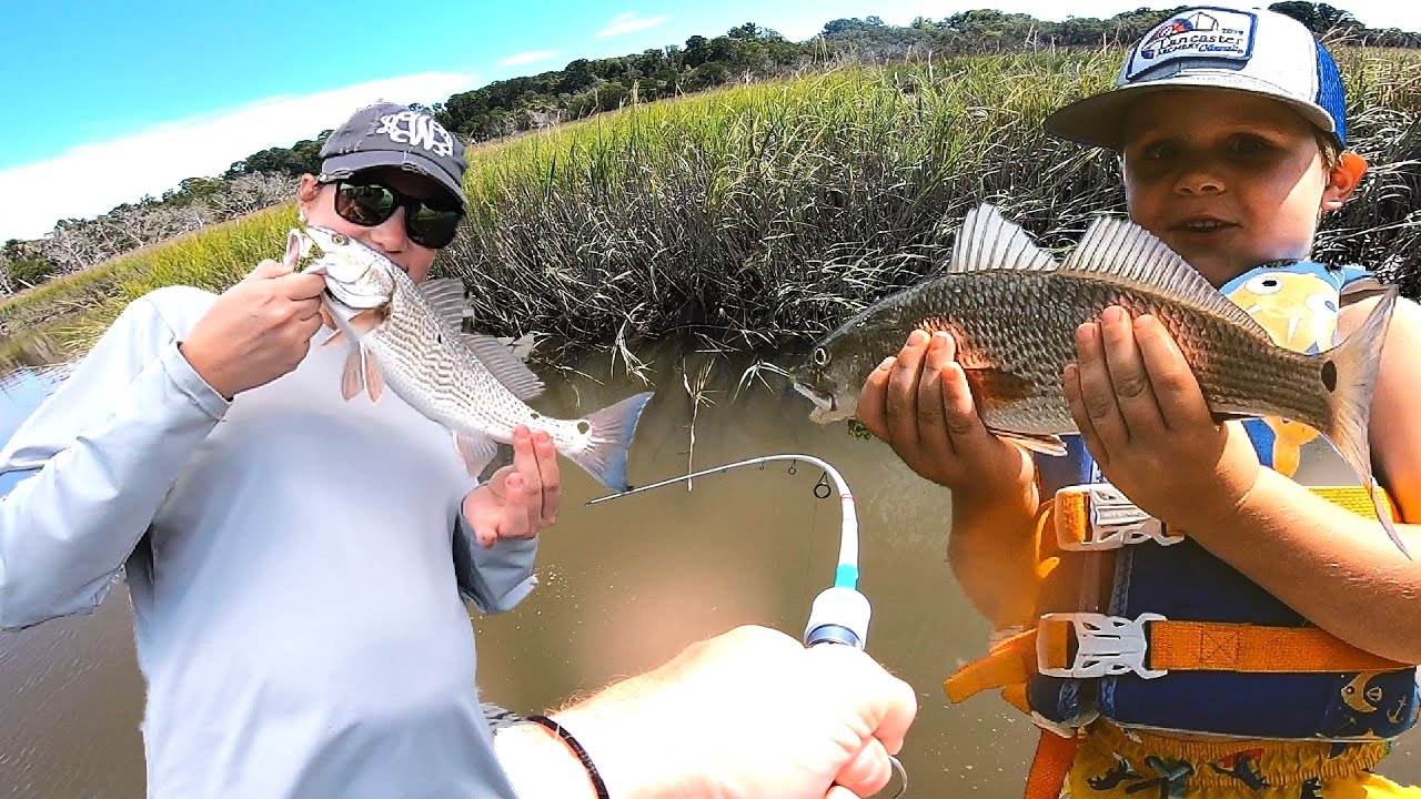 Fishing NEW waters | AGGRESSIVE Fall bite! #saltwaterfishing #redfish #thewildpursuit