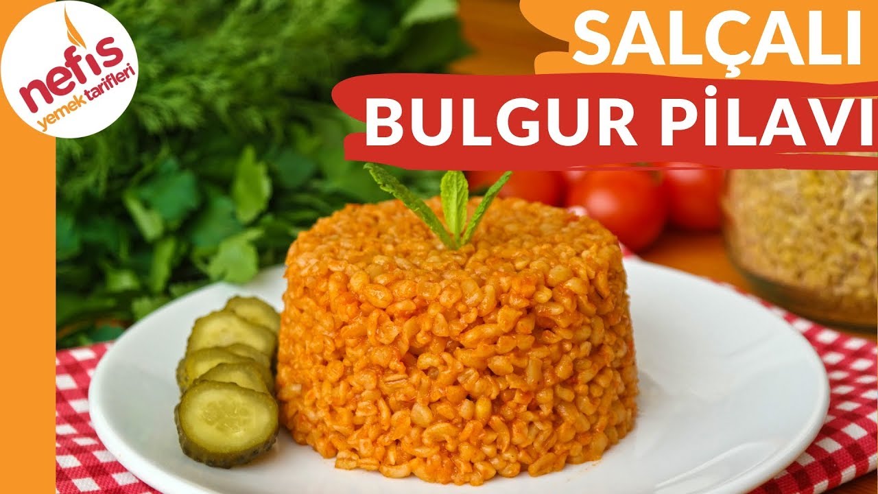 Tane Tane Salçalı Bulgur Pilavı Tarifi