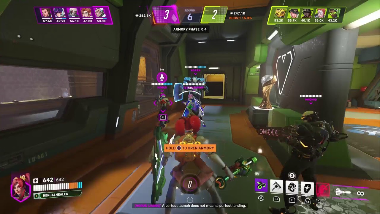 Playing Overwatch 2