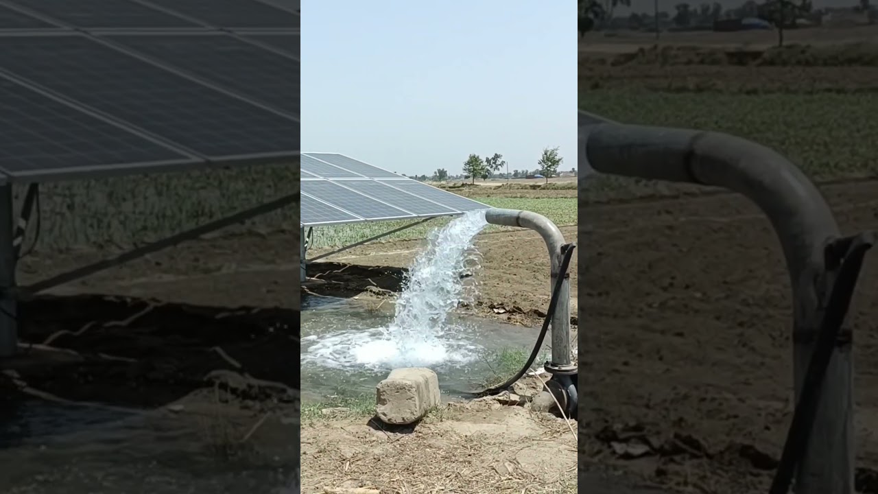 3hp solar water pump full power #agriculture
