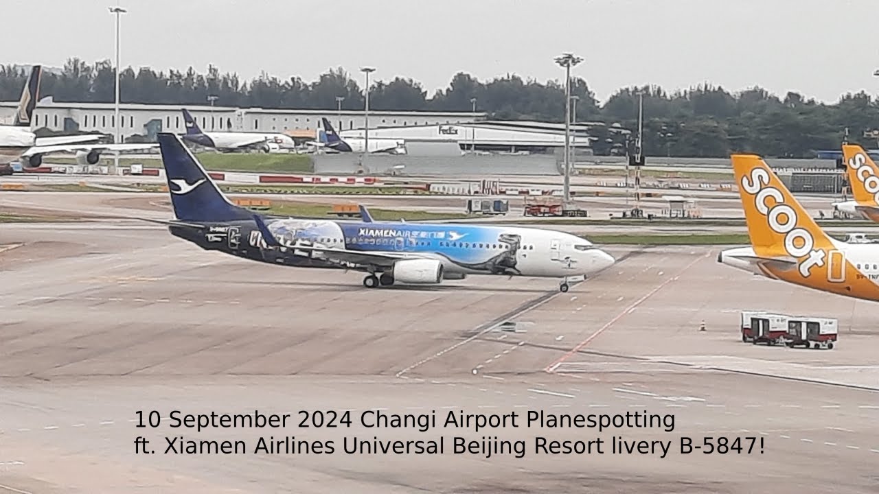 10 September 2024 Changi Airport Planespotting