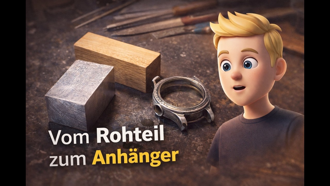 Vom Rohteil zum Anhänger | Teil 1