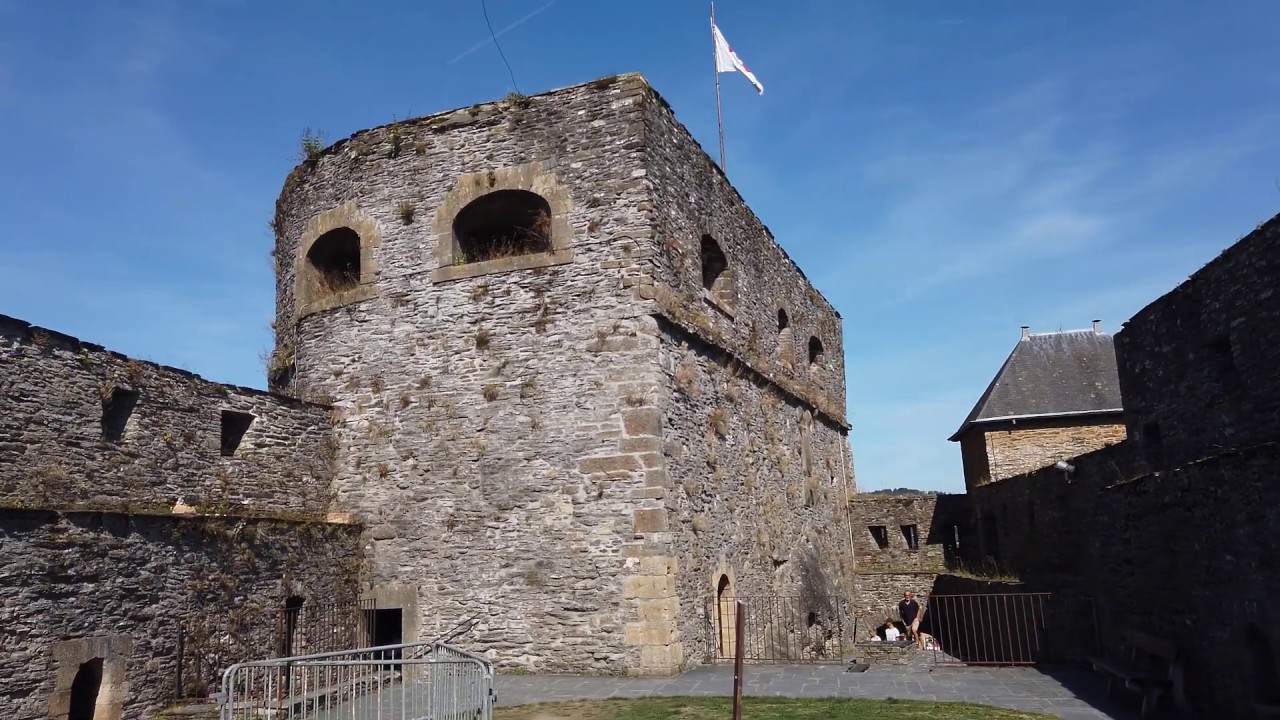 Bouillon Castle in Belgium Wallonia - Château de Bouillon en Wallonie Belgique tourisme