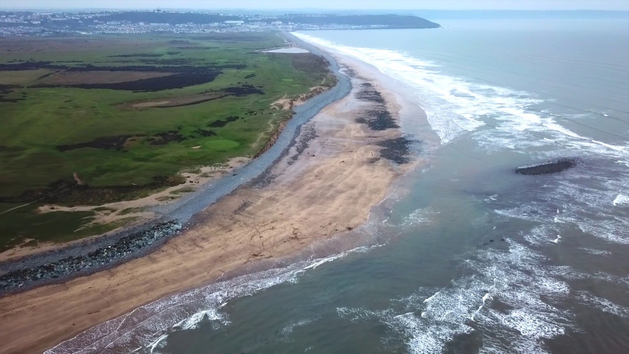 DJI Mavic Pro Westward Ho North Devon January 2019