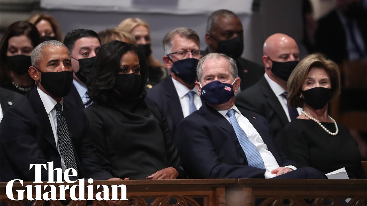 Colin Powell memorial: tribute paid at Washington National Cathedral – watch live