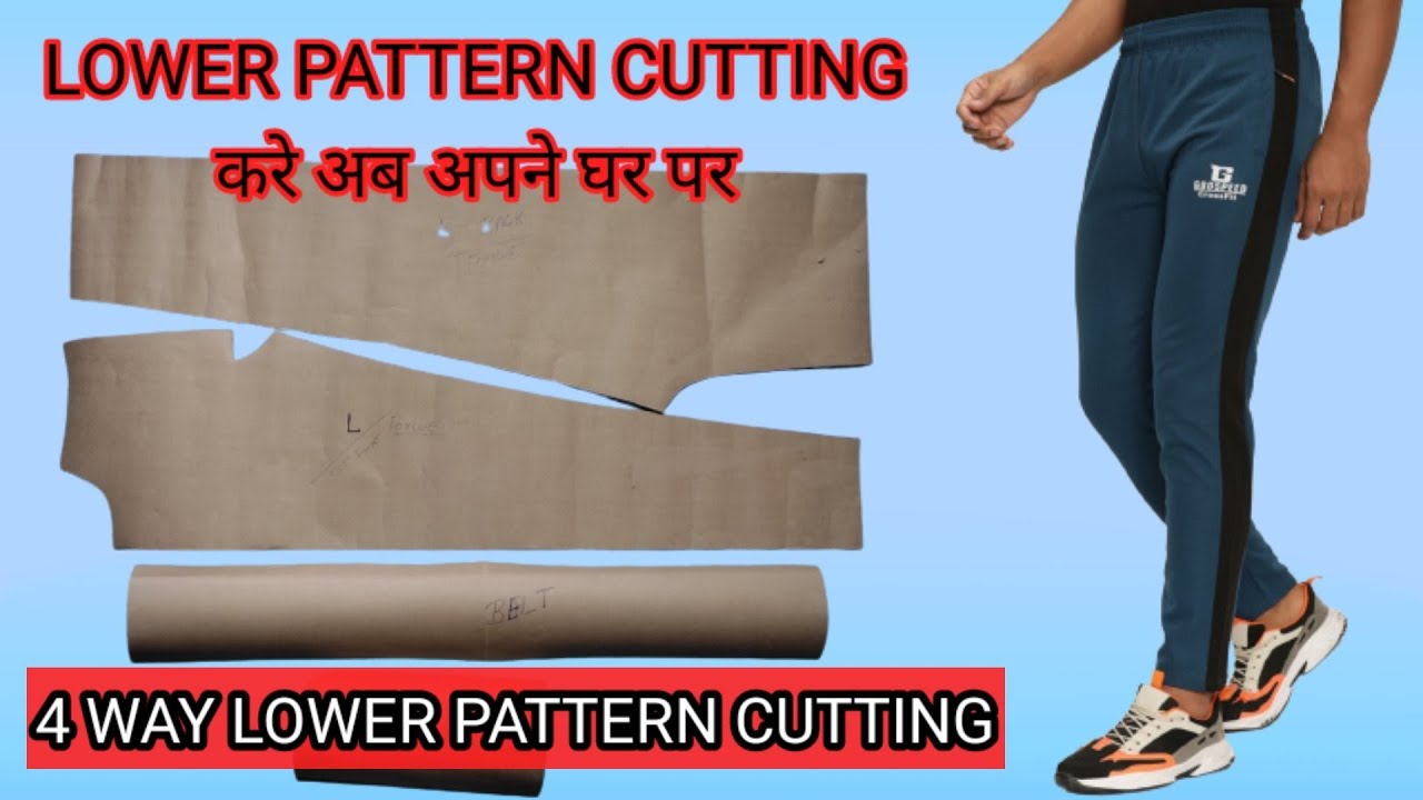 FOURWE LOWER PATTERN||HOW TO MAKE LOWER PATTERN||