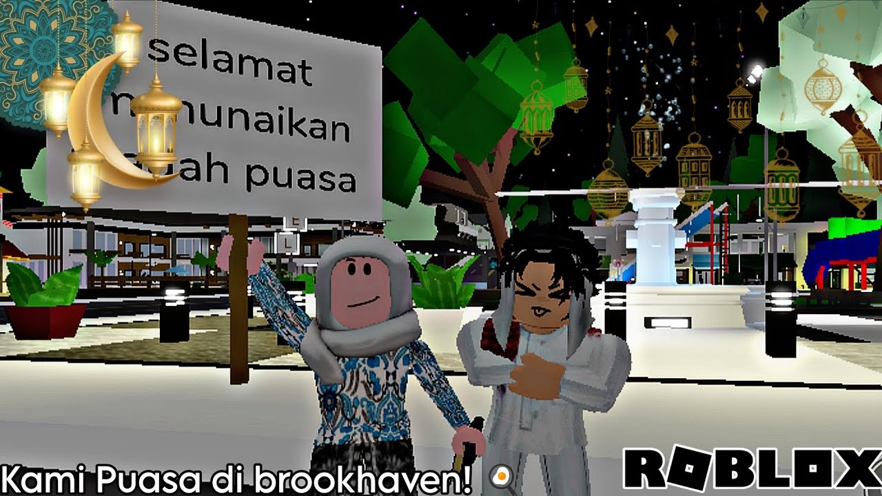 Kami puasa di brookhaven! | Roblox |Fizo And Fiza