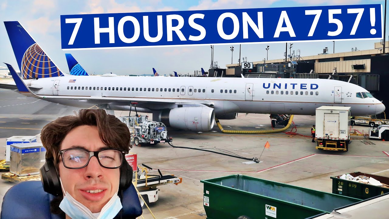 7 HOUR Domestic Flight Across America - Newark to Anchorage