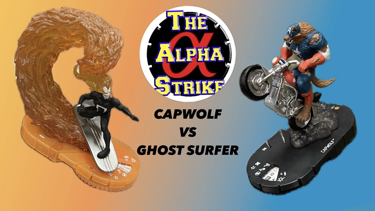 HEROCLIX Capwolf Vs Ghost Surfer(s)