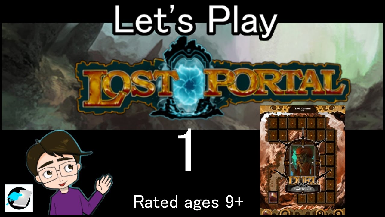 Let’s Play Lost Portal #1- Seeing RED on iPad with LNLLCG’s Jalinon