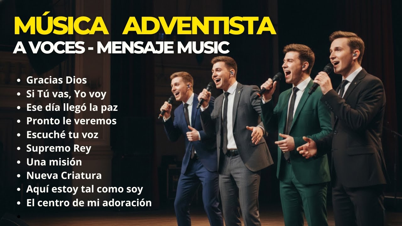 Música Adventista 2026 - Cantos inéditos Alabanza y Adoración - Mensaje Music.