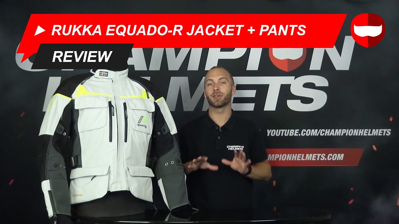 Rukka Equado-r Jacket + Pants - Review -  ChampionHelmets.com