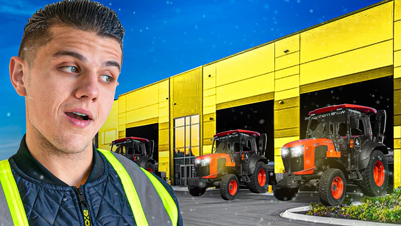 Tour Our $3M Snow Clearing Business!
