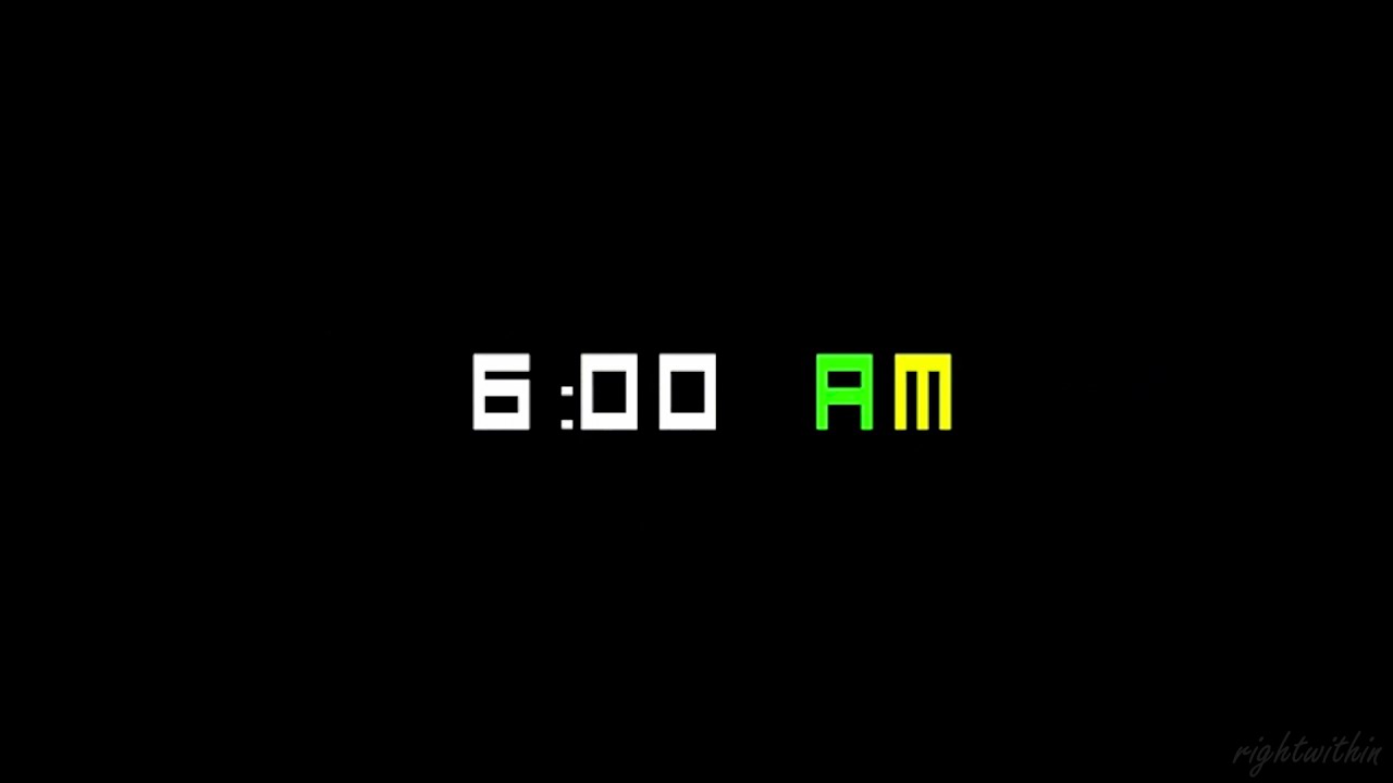 TENDER : 6 in the morning (slowed + reverb)