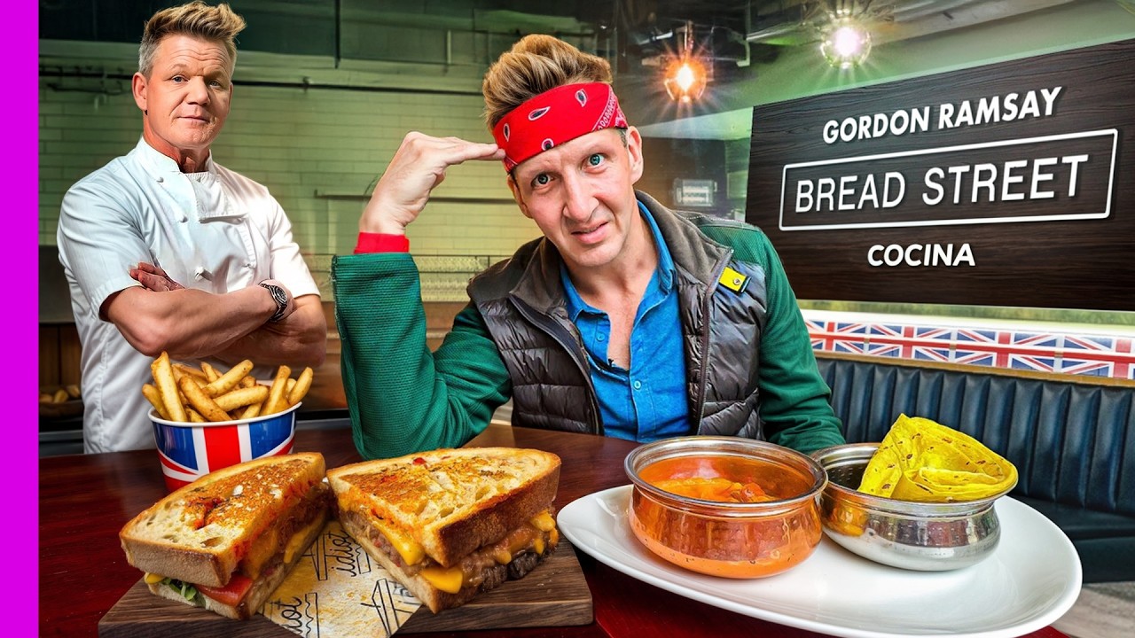 &iexcl;Juzgando sin piedad los restaurantes de Ramsay en LONDRES! &iexcl;De los m&aacute;s baratos a los m&aacute;s caros!