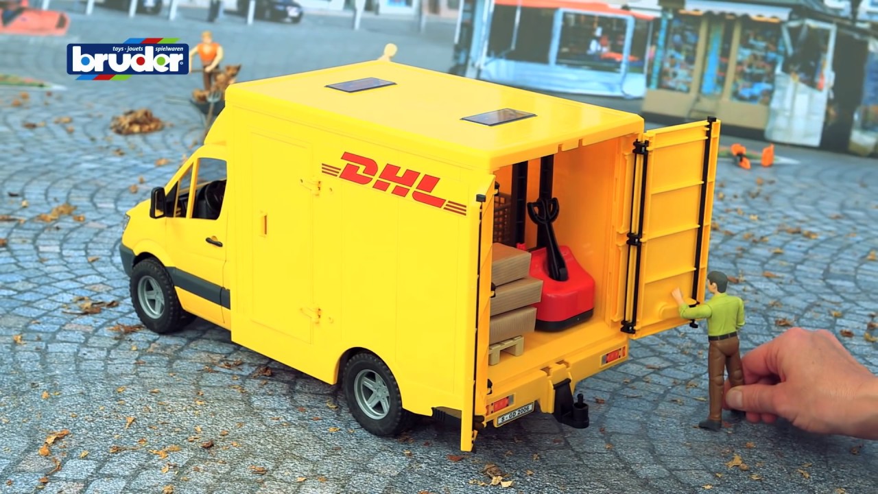 Mercedes Benz Sprinter DHL -- 02534 -- BRUDER Spielwaren