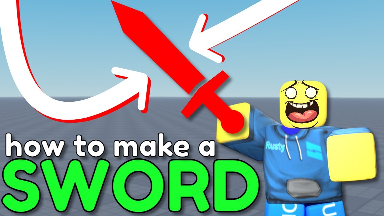 Как СДЕЛАТЬ меч в Roblox Studio