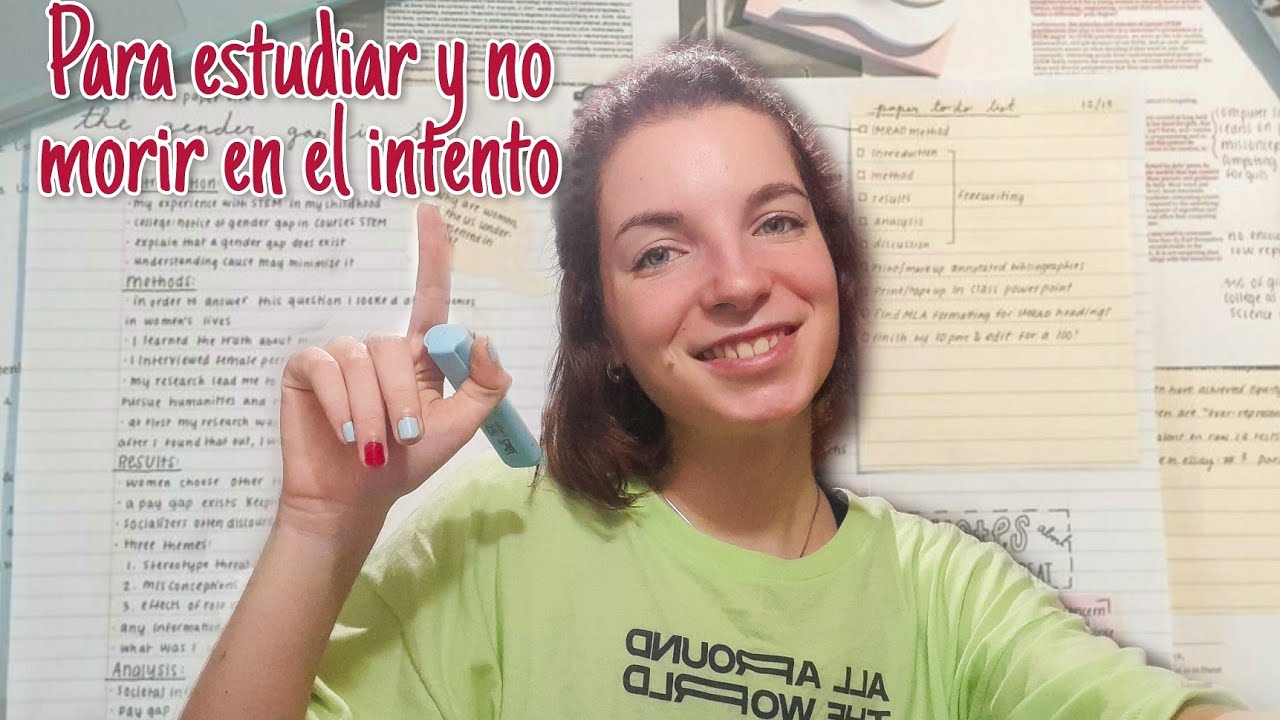 10 TIPS PARA LA FACULTAD - mis métodos de estudio y organización