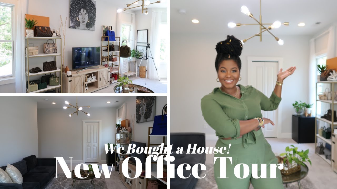 New House = New Office || Chic + Modern Office Tour || LivinFearless