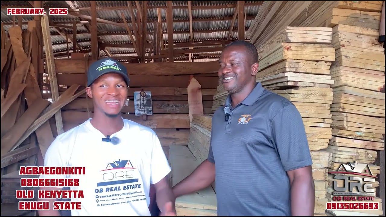 Latest Prices Of Different Roofing AND Decking Woods at Old Keyetta Market in Enugu State
