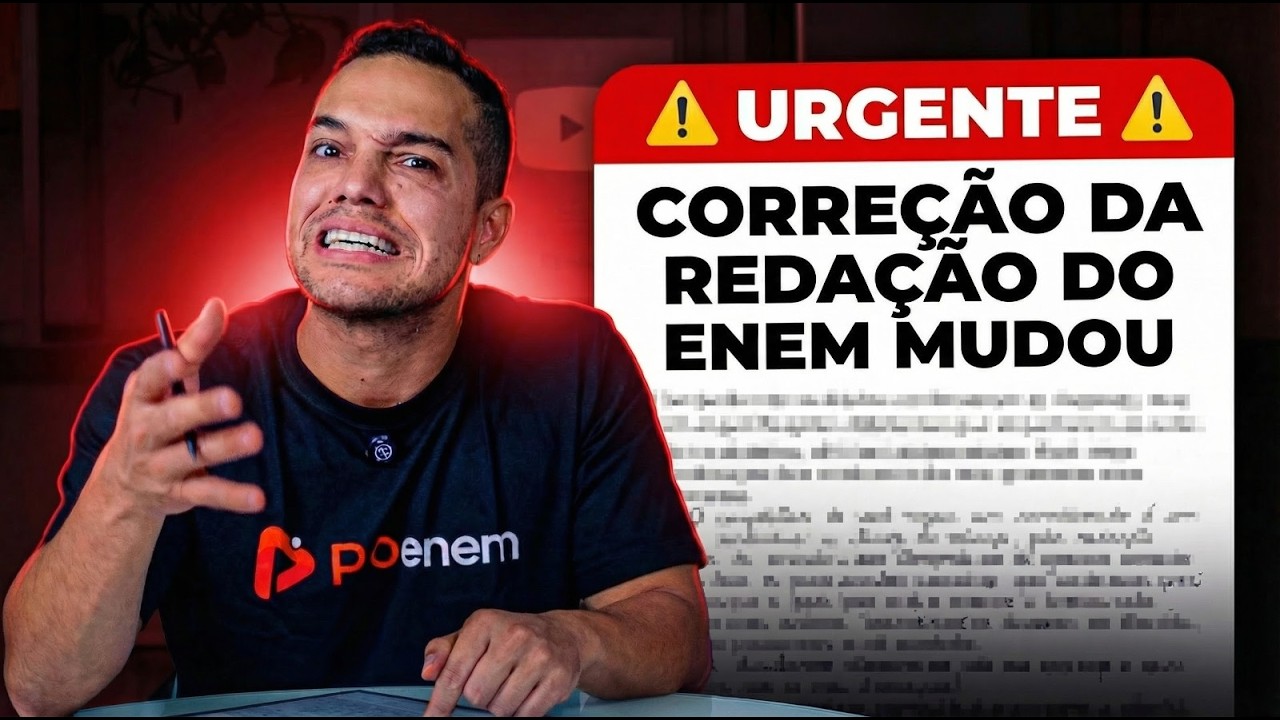 Correção do ENEM MUDOU: só 6 tiraram nota 1000 em 2025