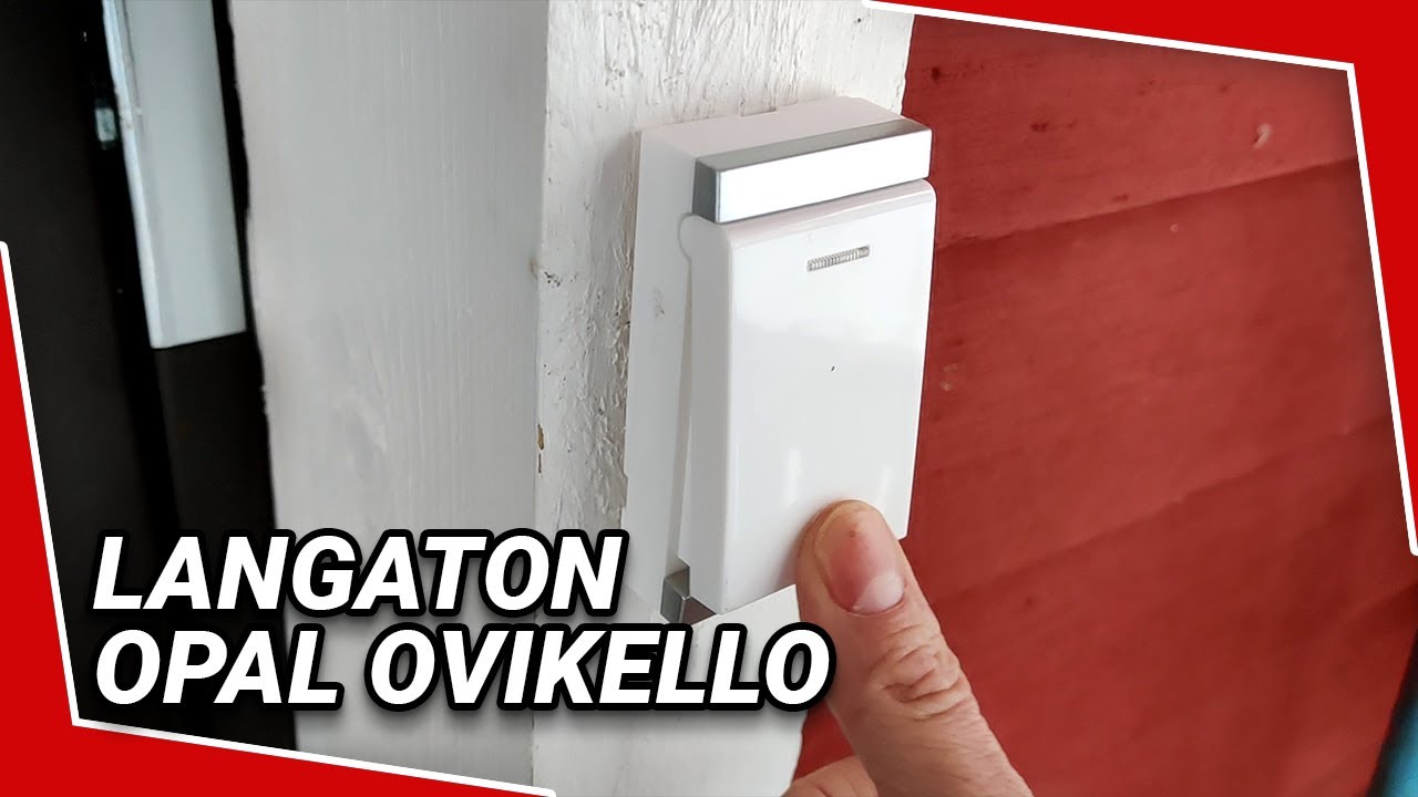 Esittelyssä Opal paristoton ja langaton ovikello
