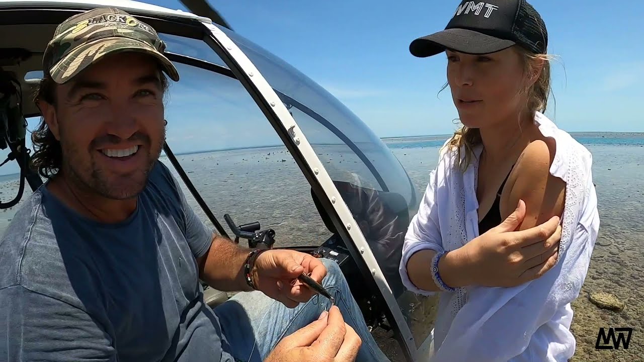 HELIFISHING with Kiki for our ANNIVERSARY