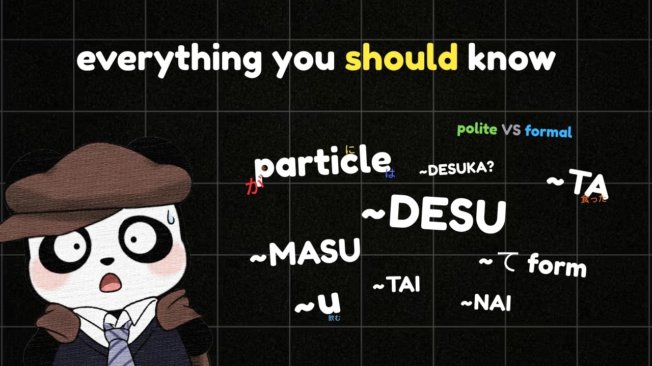 Japanese Grammar Rules that Covers 90% of Daily Conversation