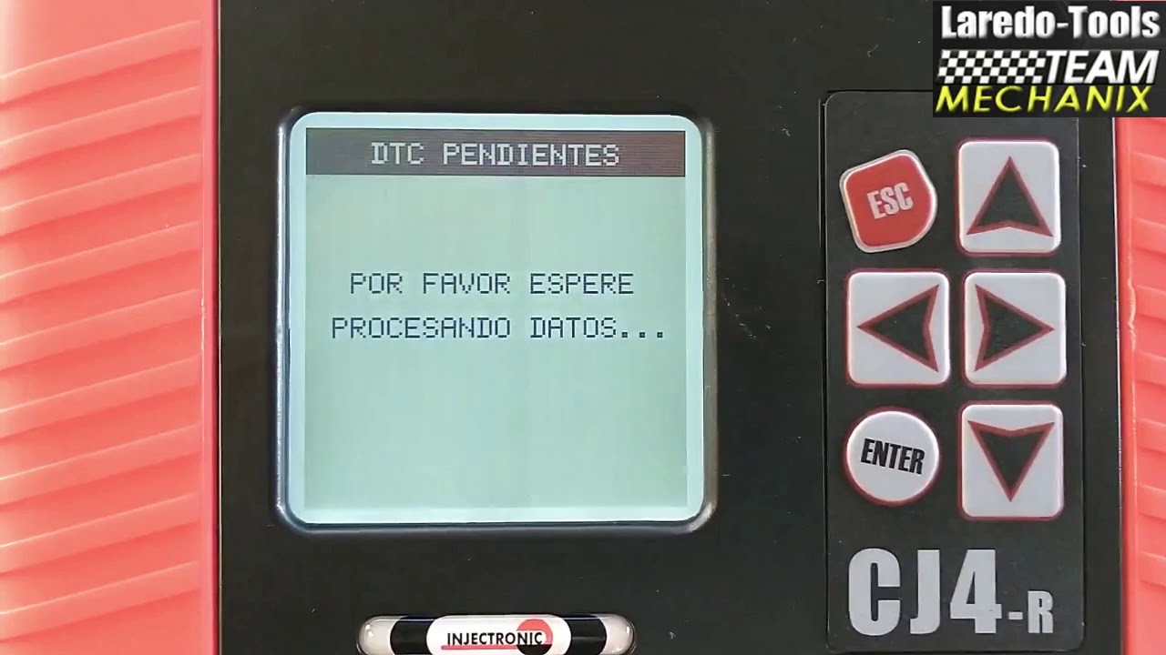 DIAGNÓSTICO CON ESCÁNER CJ4R
