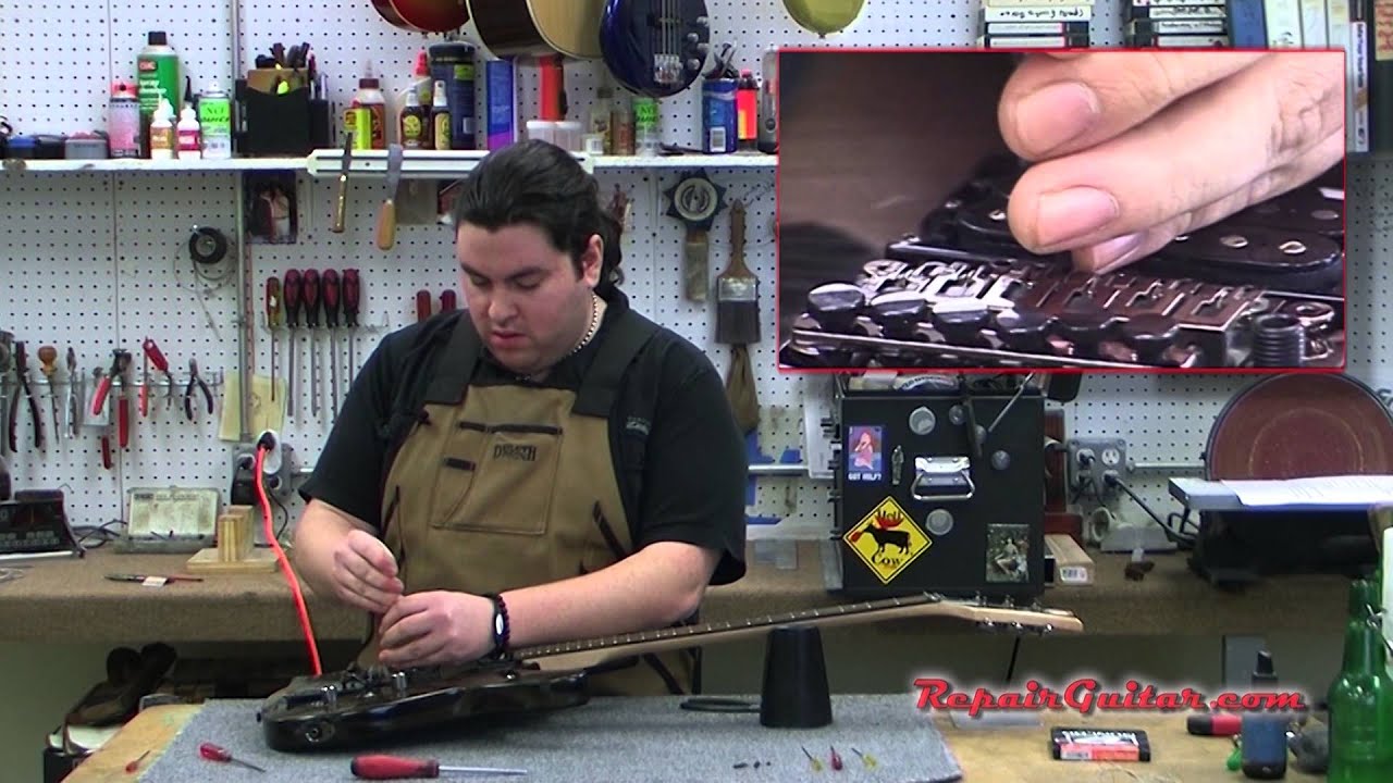 RepairGuitar.com Presents: Installing a Floyd Rose System Part 1