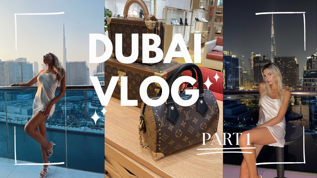 DUBAI SOLO TRIP | DUBAI MALL, DOWNTOWN, BURJ KHALIFA ✨ PART 1
