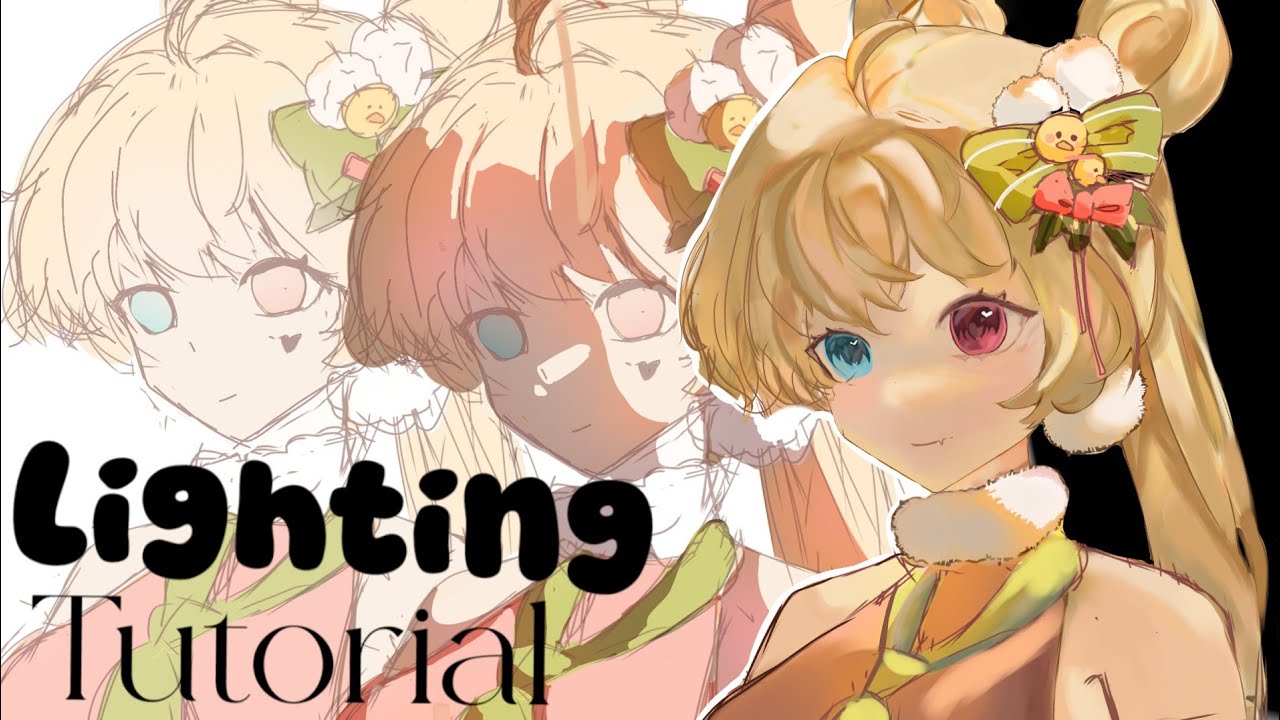 Lighting tutorial - begini cara lighting versi ku  (IbisPaint X)