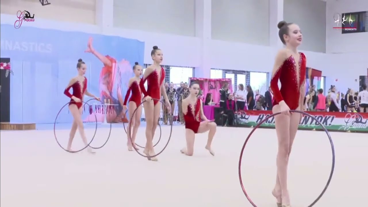 SK SOG Junior group XXVIII  Gracia Kupa Budapest Rhythmic gymnastics competrion #RG #sports