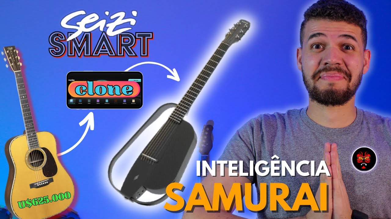 SEIZI SMART | Violão INTELIGENTE que “CLONA” o SOM de QUALQUER Violão (Acoustic Profiling)