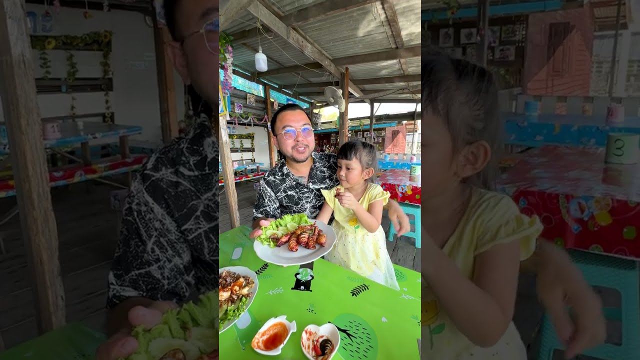 อาหารพื้นบ้าน นั่งกินริมทะเล แหลมฉบัง