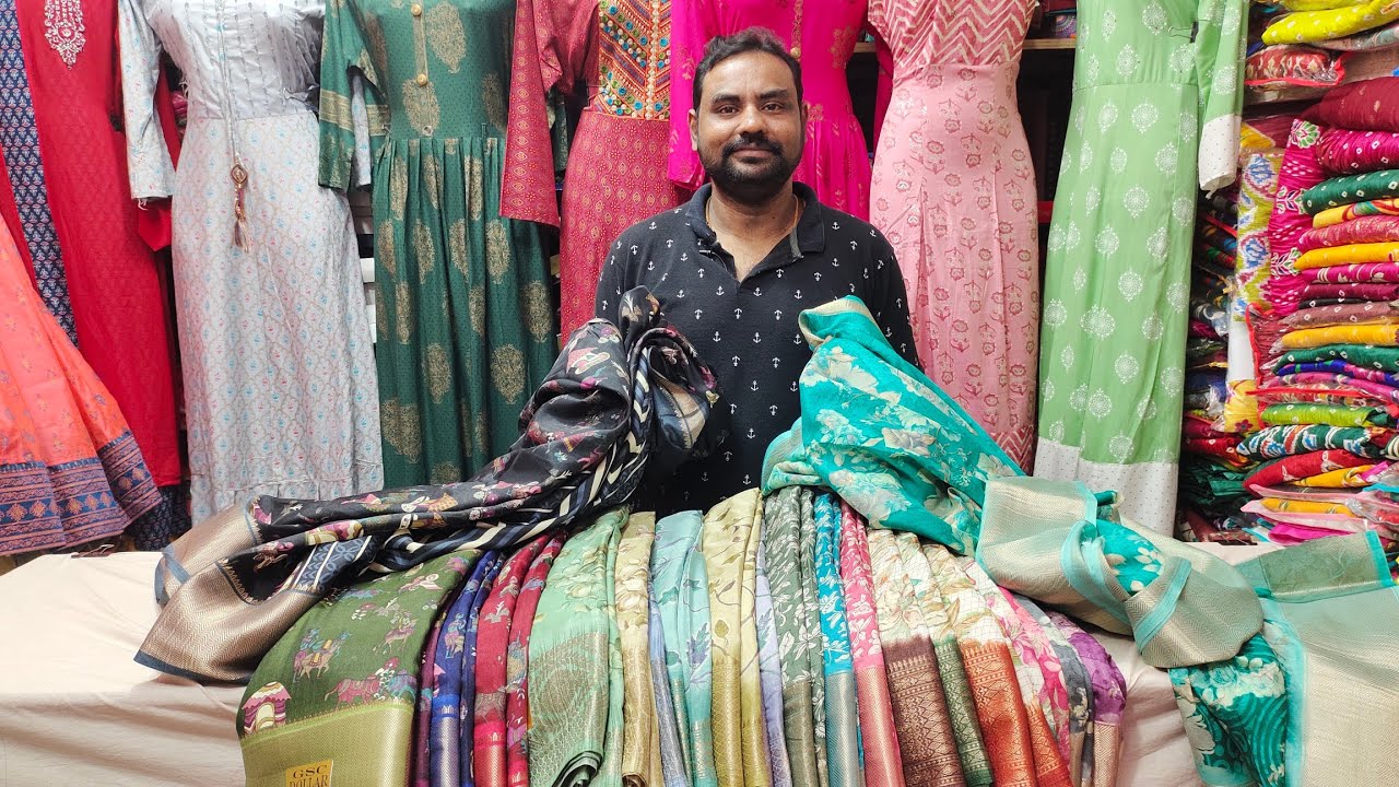 Dollar silk 550rs only @Vasundhara saree center l b nager