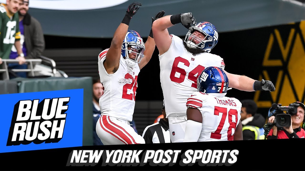 Blue Rush Podcast | Giants&rsquo; Gutsy Win in London to Improve to 4-1 | New York Post Sports