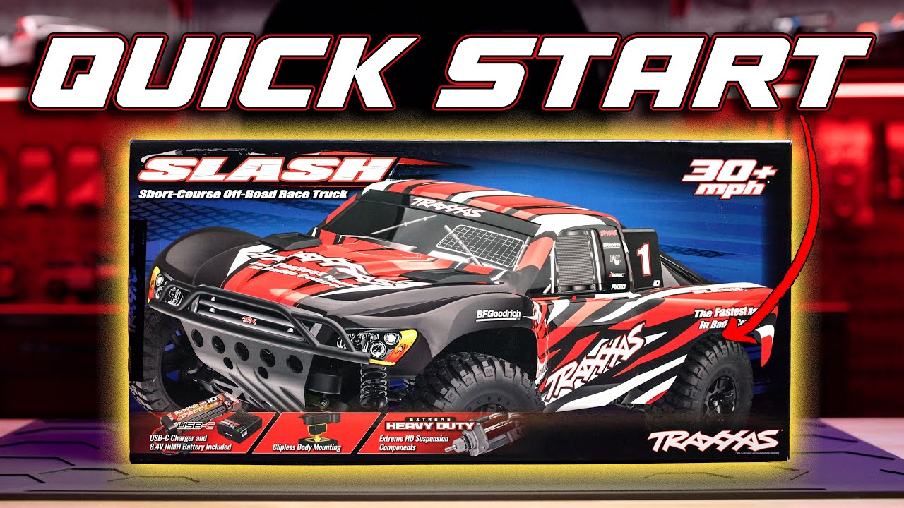 Краткое руководство по началу работы с Traxxas Slash 2WD XL-5