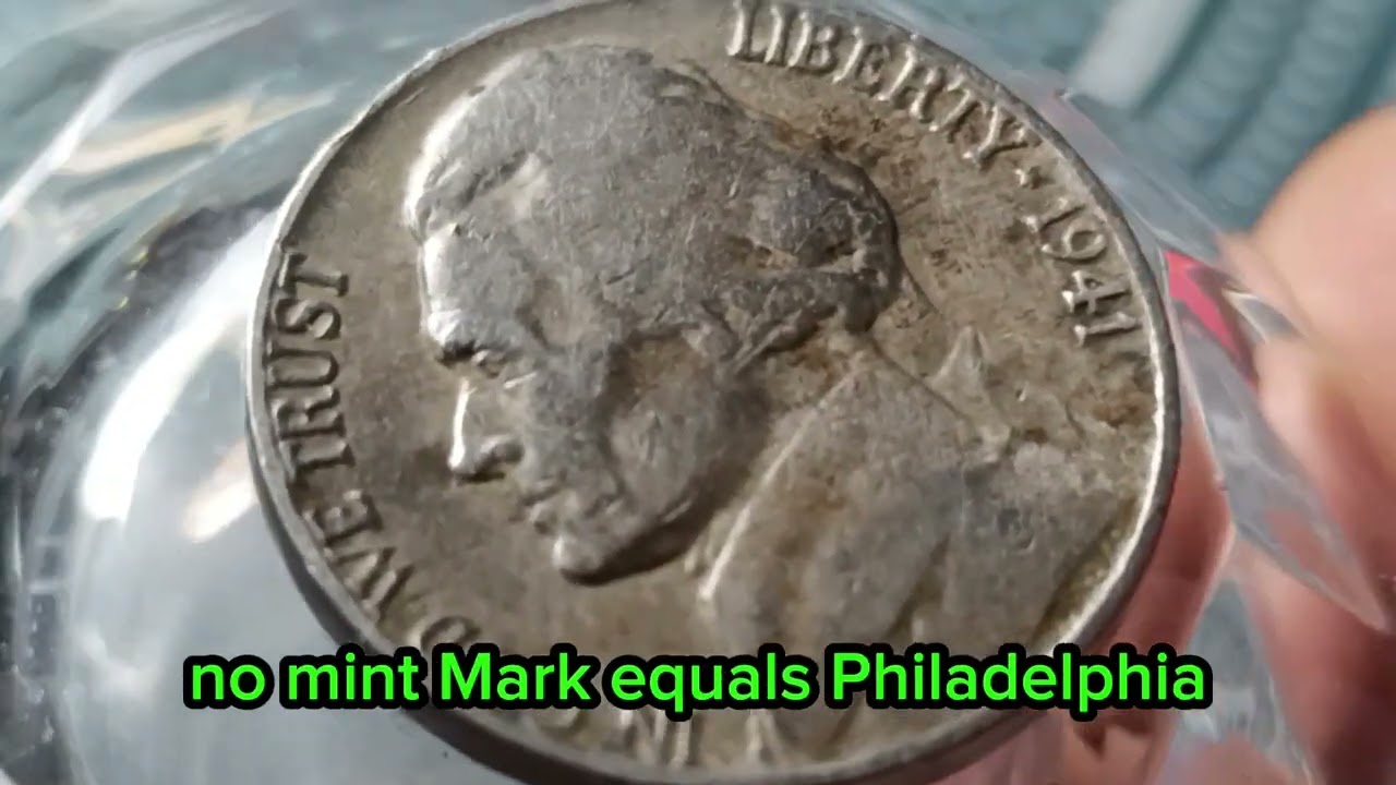 🇺🇸1941 Jefferson Nickel &ndash; Hidden Value in Old Change! 💰1941Nickel #JeffersonNickel #RareCoins