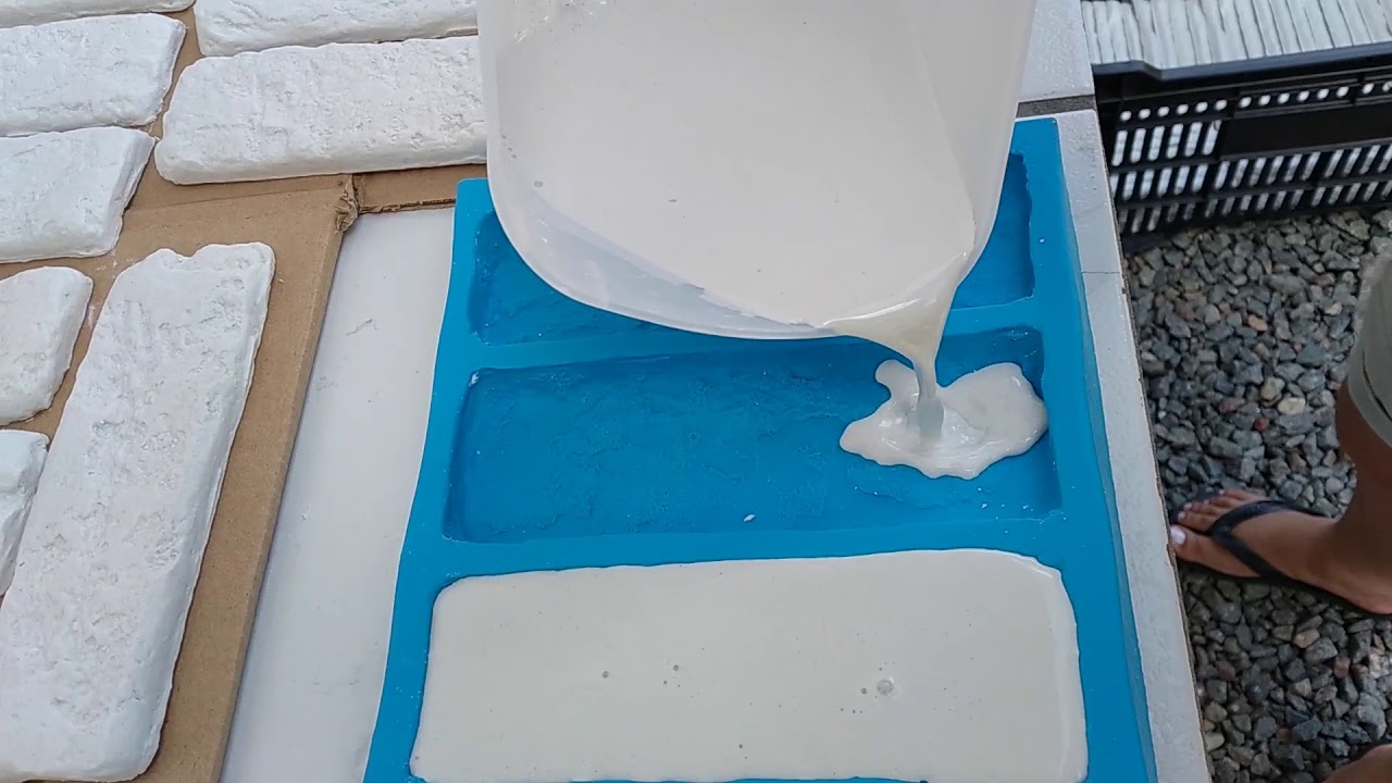 Como fabricar tijolinhos de gesso em casa: f&aacute;cil e barato!