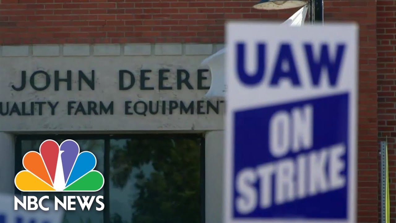 Thousands of John Deere Workers Go On Strike