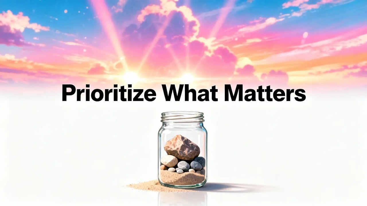 The Jar of Life Story: How to Prioritize What Truly Matters
