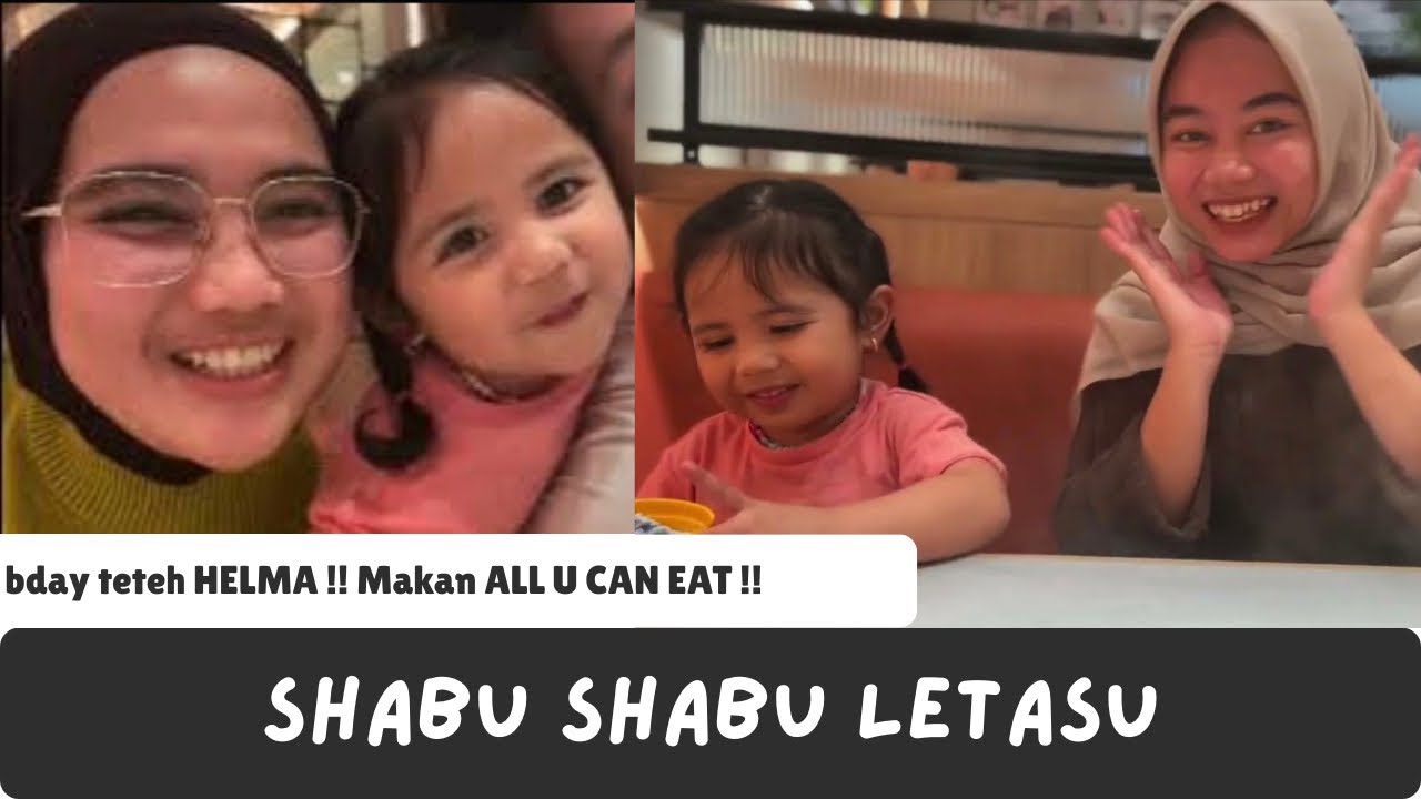 Happy bday teteh Helma !! Kita makan ALL U CAN EAT !!! 