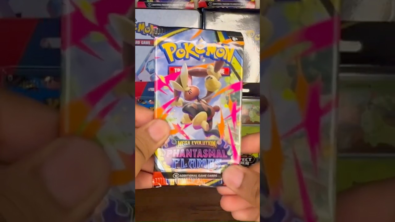 HIT in a Single Phantasmal Flames Pack 😳🔥 #pokemon #pokemontcg