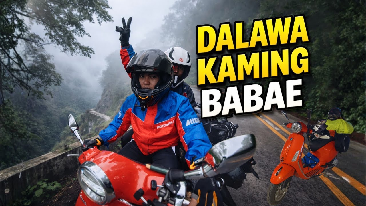 Two Girls, One Motorcycle | North Loop Philippines Part 1 – Cavite to Sagada (15 Hours Ride) | Von G