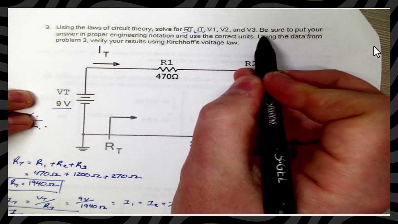 Series Circuit Theory Explained and Demonstrated