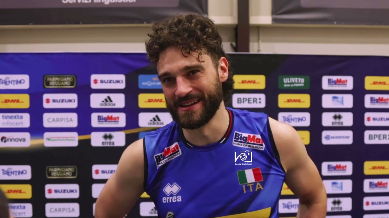 Intervista a Kamil Rychlicki post Italia - Iran (3 - 1)